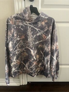 NWOT Blue Riot Camo Print Hooded Sweatshirt